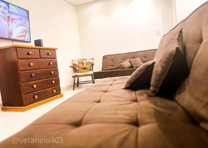 Apartamento Frente Mar C/Ar P/ 6 Hospedes