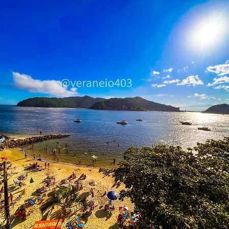 Apartamento Frente Mar C/Ar P/ 6 Hospedes São Vicente Exterior foto